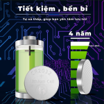 Vỉ 5 viên pin CR2032 Beston Pin cúc áo 3V dùng cho điều khiển xe máy ,điều khiển quạt, cân điện tử