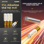 Pin Beston 1.5V Alkaline AA AAA pin karaoke, pin đồ chơi , điều khiển, đèn led, pin đồng hồ