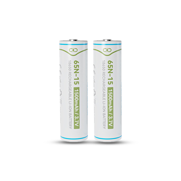 Pin 18650 – 1500mAh 3.7V, đầu nhọn, 65N-15