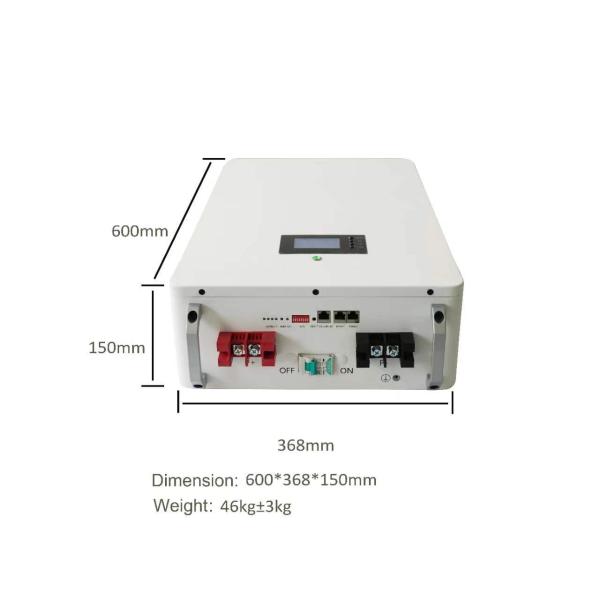 Hệ thống pin lưu trữ năng lượng 5.12 kWh –  NILE-100