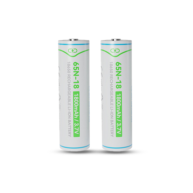 Pin 18650 – 1800mAh 3.7V, đầu nhọn, 65N-18