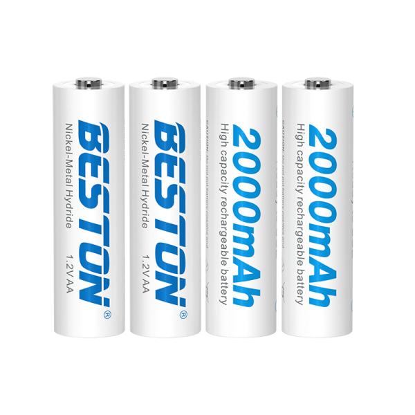 Pin sạc Beston AA 1.2V – 2000mAh. (hộp 4 viên)