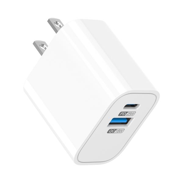 Củ sạc Beston CHAC07 , đầu ra type-C và USB A, chuẩn sạc PD 25W