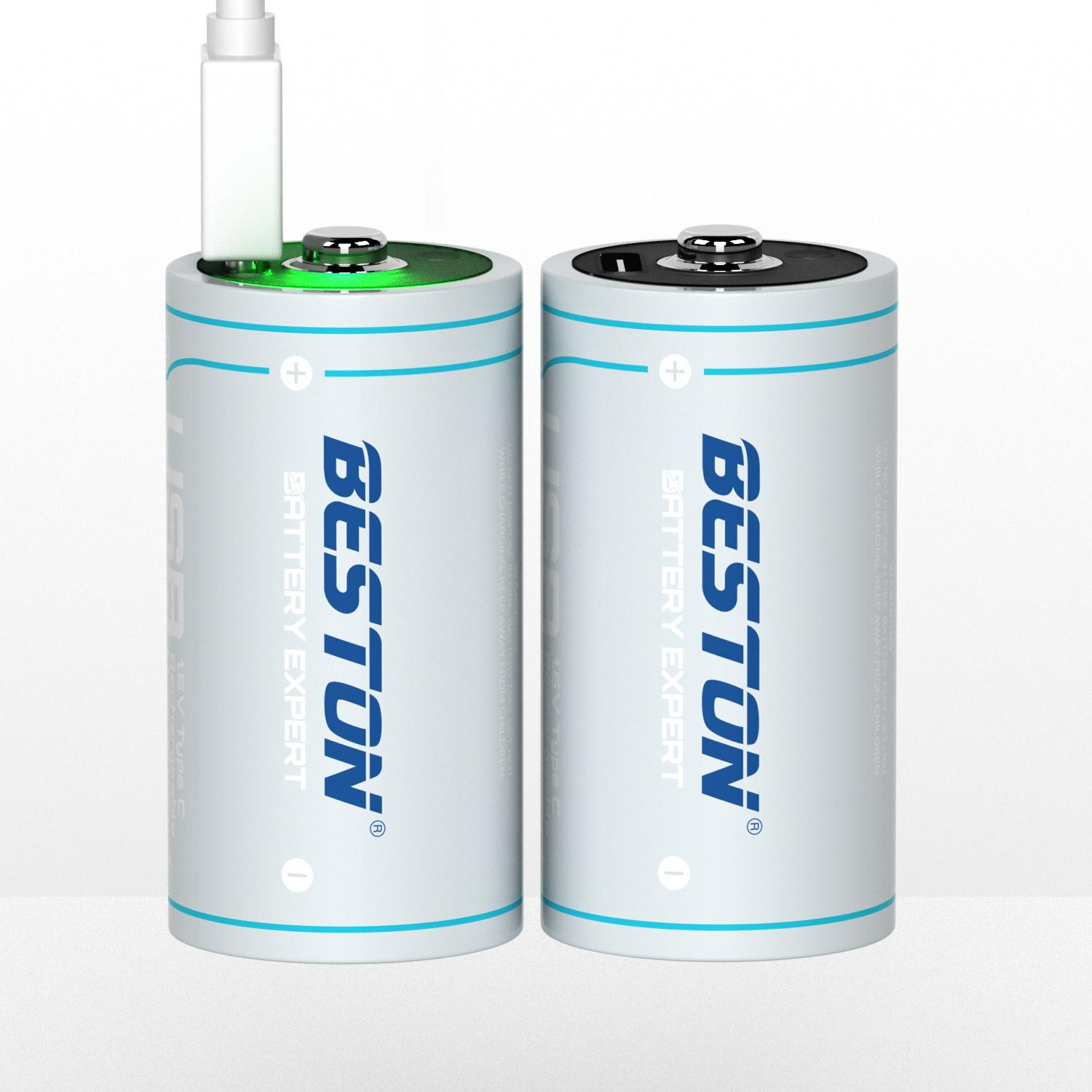 Pin Beston  cỡ C 1.5V USB-type C  – 3500mWh