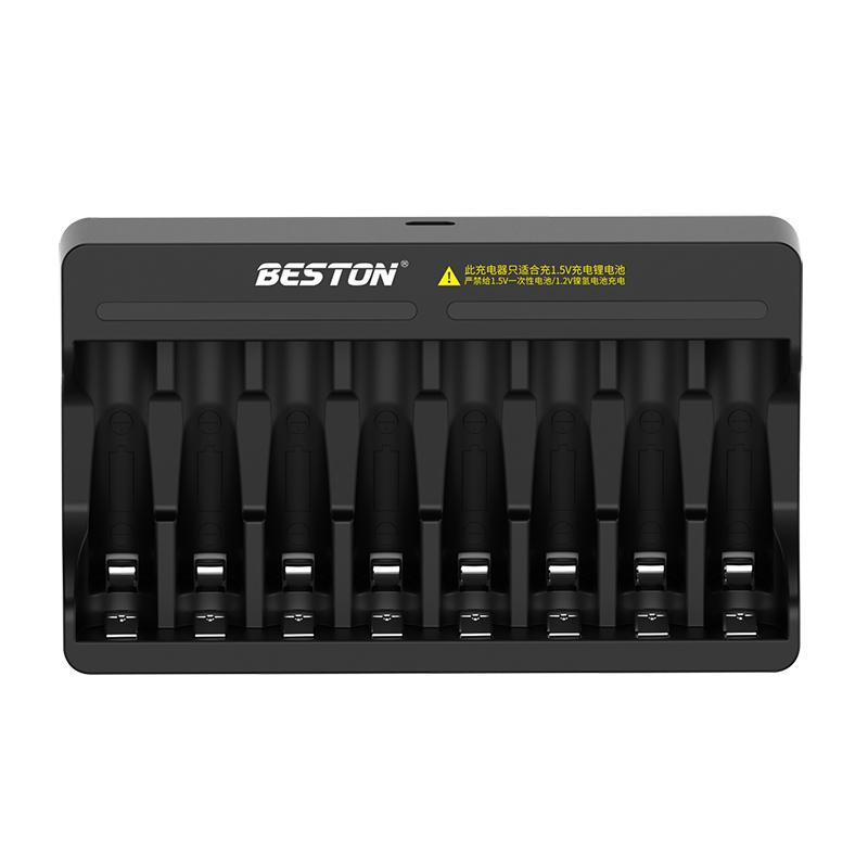 Bộ sạc 8 pin Beston dành cho pin AA AAA Lithium 1.5V M7012