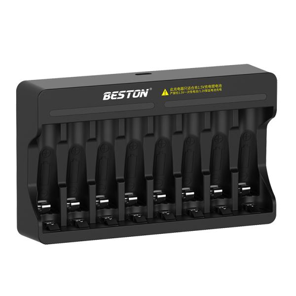 Bộ sạc 8 pin Beston dành cho pin AA AAA Lithium 1.5V M7012
