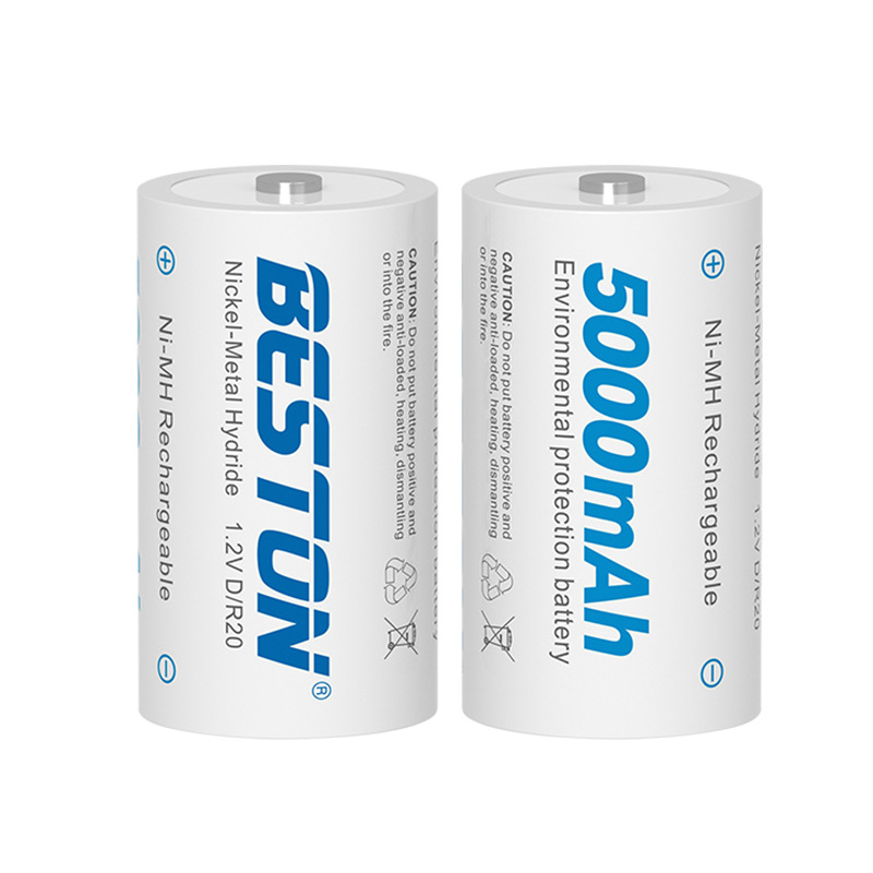 Pin sạc Beston Ni-MH cỡ D – 5000mAh. (vỉ 2 viên)