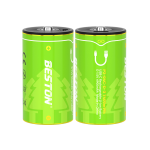 Hộp 2 viên Pin sạc USB-C Beston cỡ D/cỡ C Lithium 1.5V, CLC/DLC