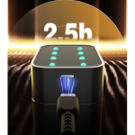 Hộp 4 pin BESTON 2A 3A 1.5V , sạc 8 slot M7037 USB-C dùng cho pin AA và AAA 1.5V